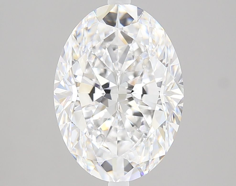 3.02 ct. oval Lab Grown Diamond front image