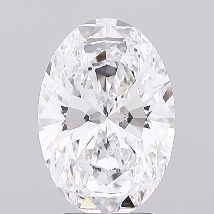 2.94 ct. oval Lab Grown Diamond front image
