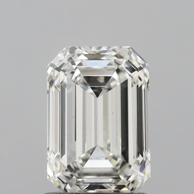 1.28 ct. emerald Lab Grown Diamond front image