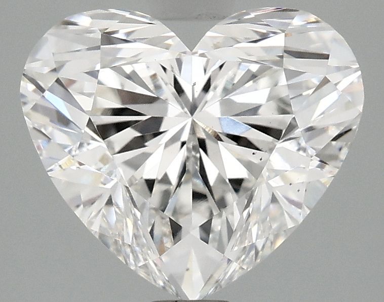 3.04 carat e VS2 EX Cut IGI heart diamond