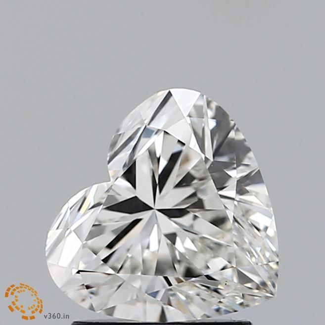1.62 ct. heart Lab Grown Diamond front image