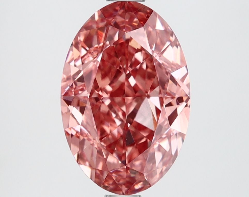 2.61 ct. oval Lab Grown Diamond front image