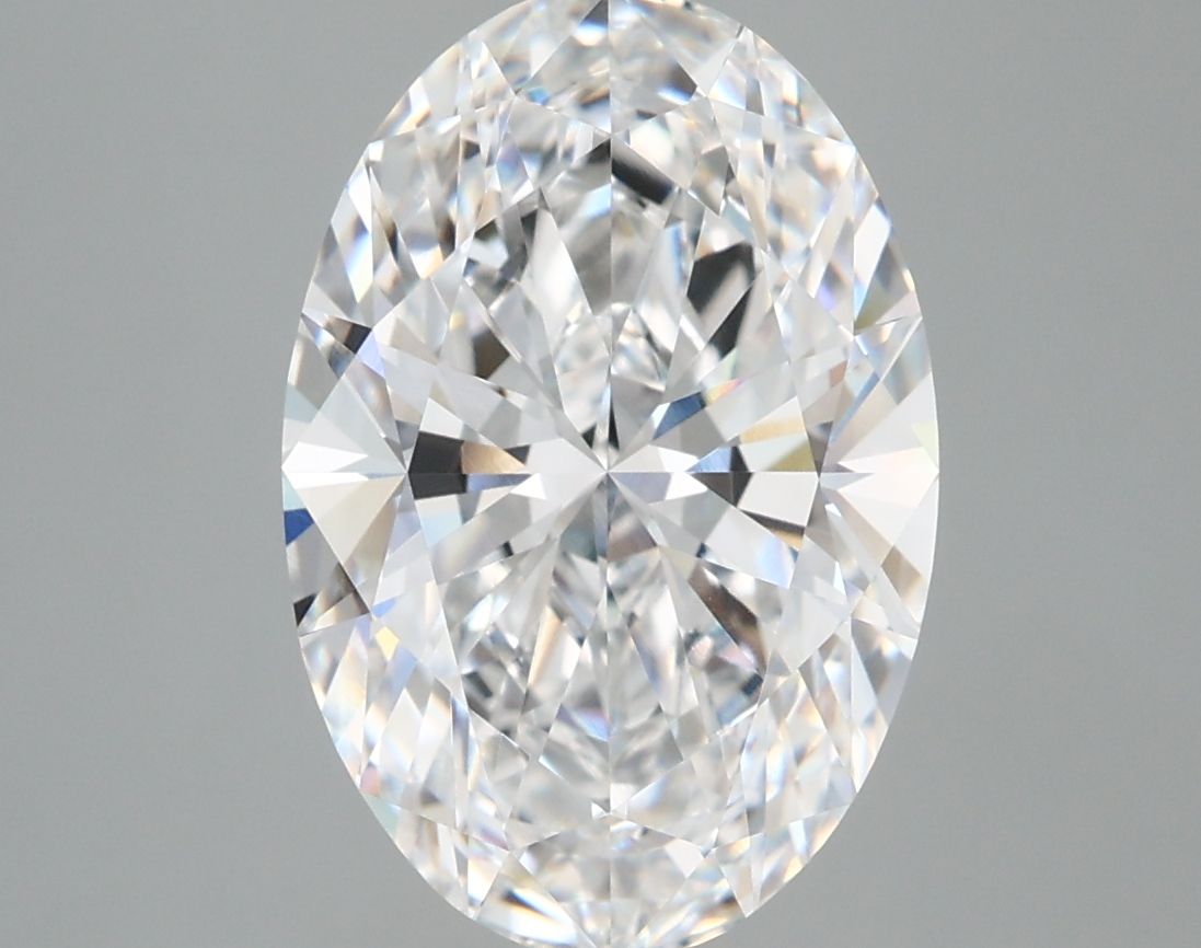 4.10 ct. oval Lab Grown Diamond front image