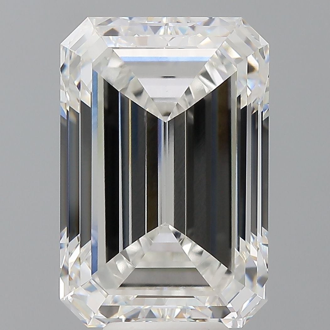 9.01 ct. emerald Lab Grown Diamond front image