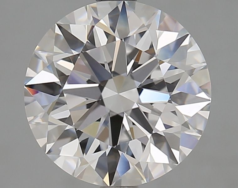 Diamant Rond 3.54 ct - Couleur D - Pureté VVS1