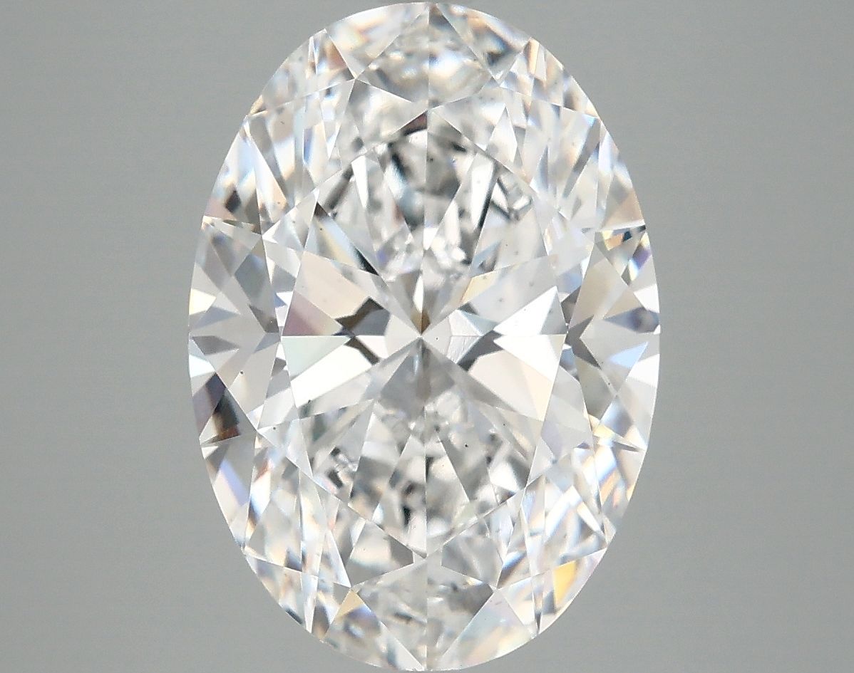 5.03 ct. oval Lab Grown Diamond front image