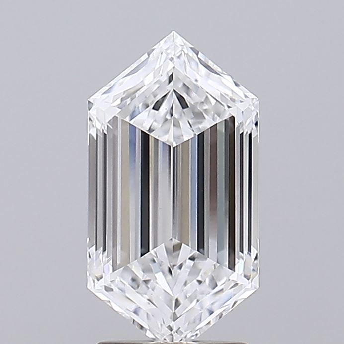 2.75 ct lab-grown Hexagonal Diamond