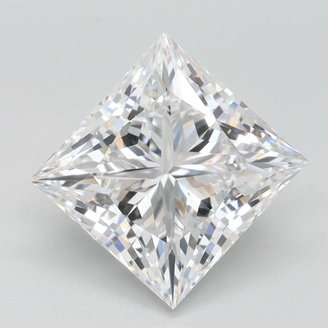 3.12 ct. princess Lab Grown Diamond front image