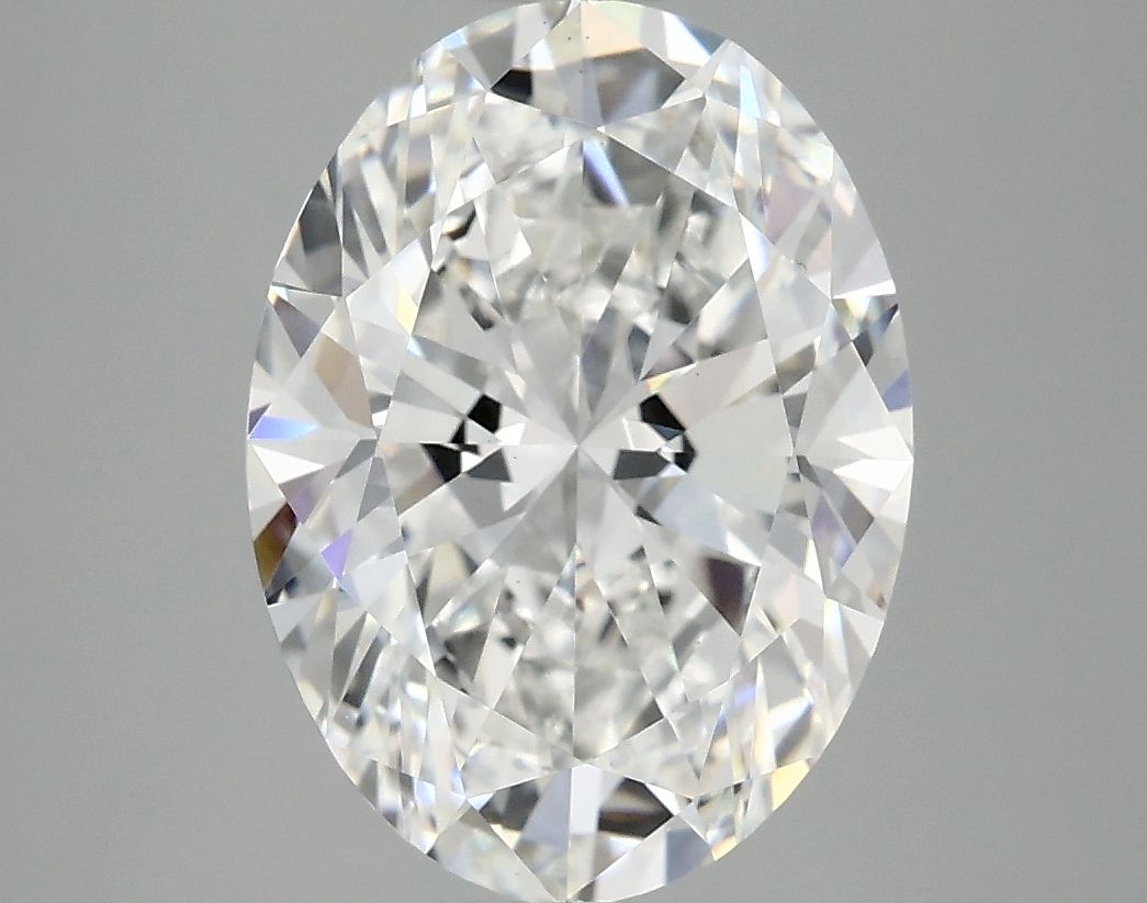 4.05 ct. oval Lab Grown Diamond front image
