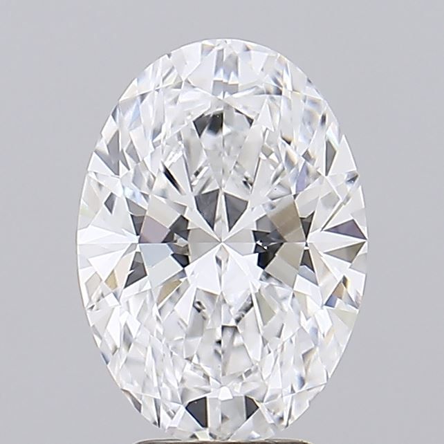 2.91 ct. oval Lab Grown Diamond front image
