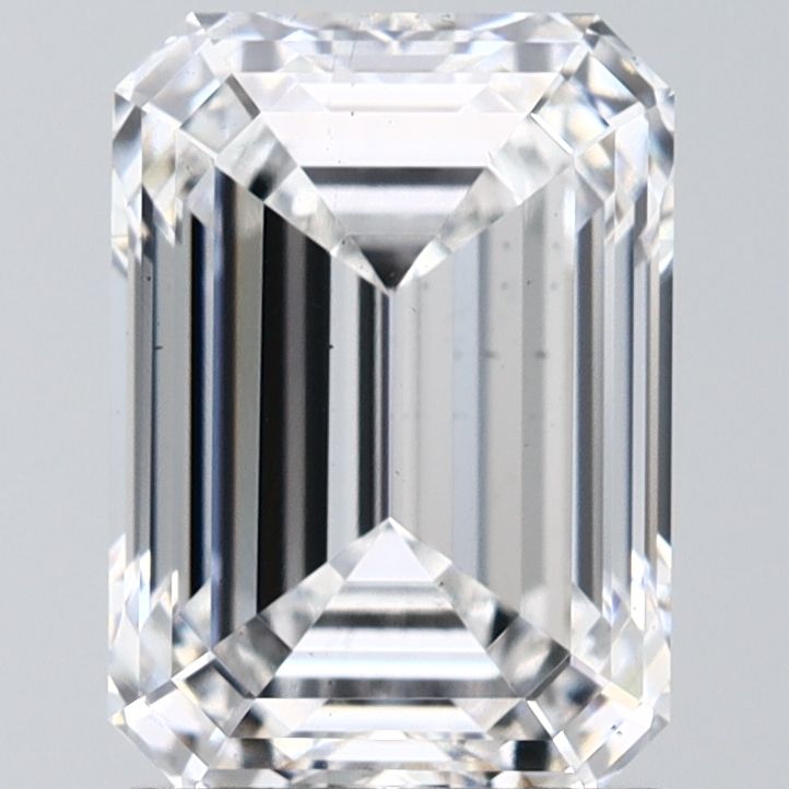 2.10 ct. emerald Lab Grown Diamond front image