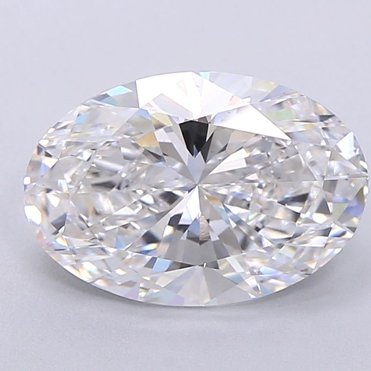3.70 ct. oval Lab Grown Diamond front image