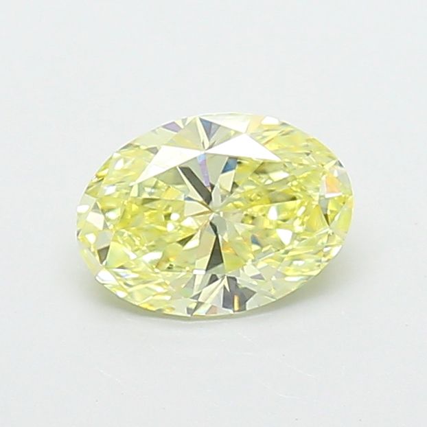 0.81 CT Fancy Yellow OVAL