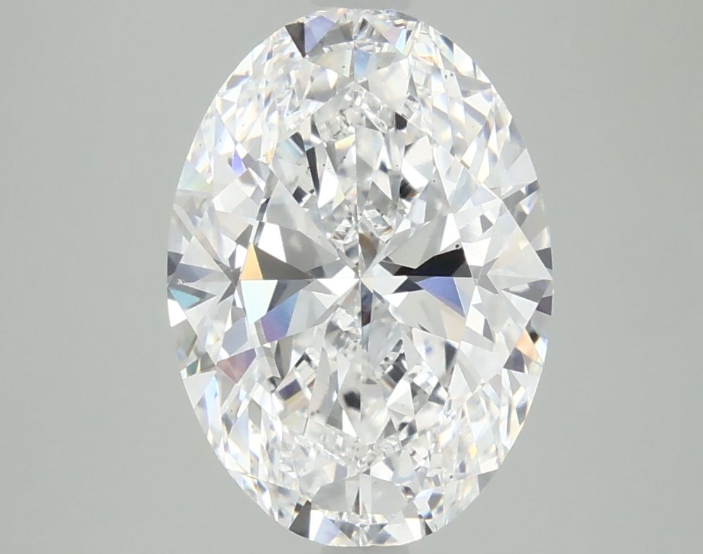 4.01 ct. oval Lab Grown Diamond front image