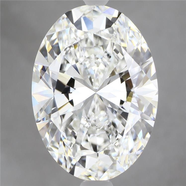 6.93 ct. oval Lab Grown Diamond front image