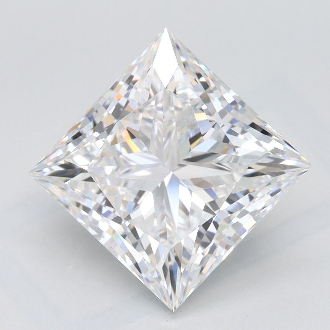 3.12 ct. princess Lab Grown Diamond front image