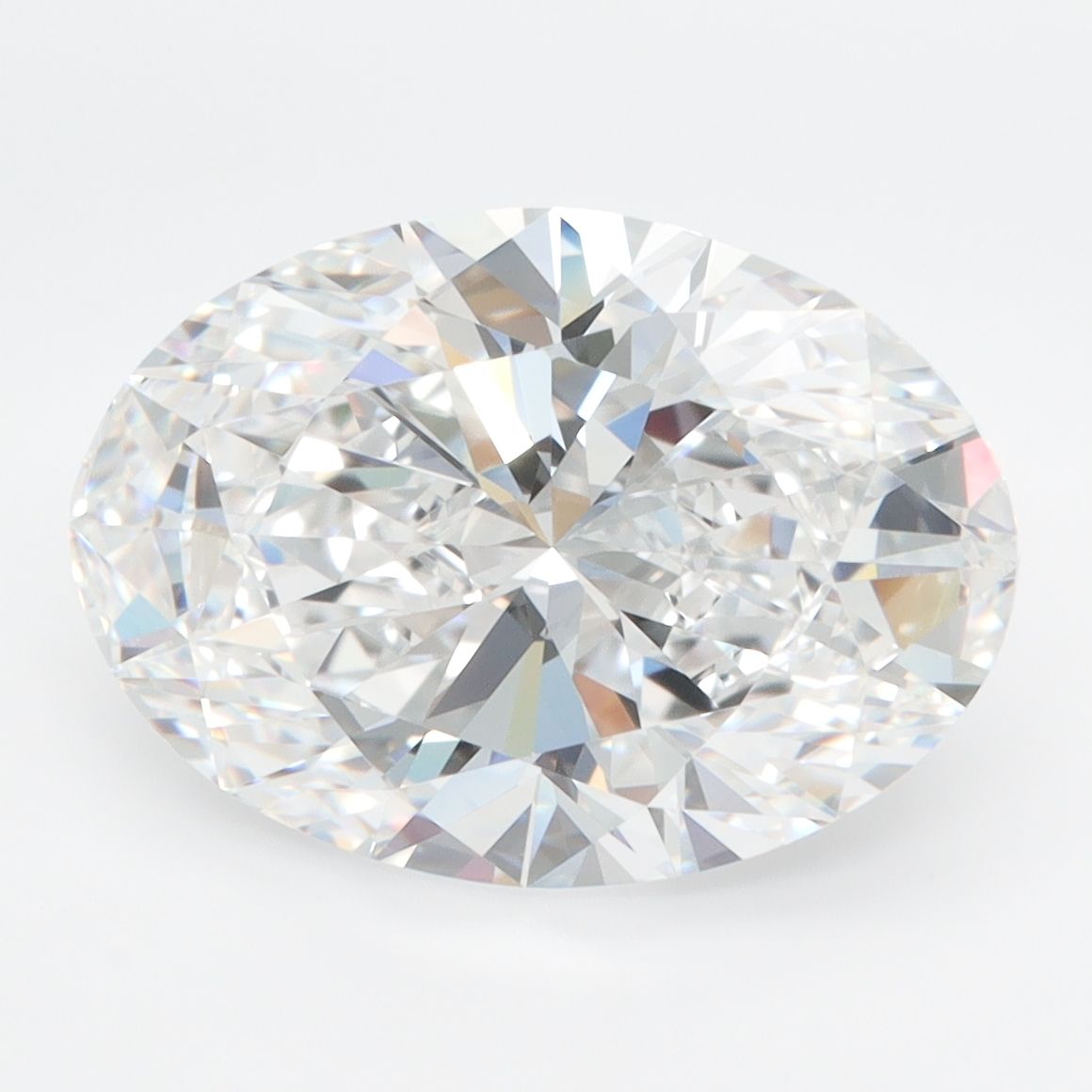 5.39 ct. oval Lab Grown Diamond front image
