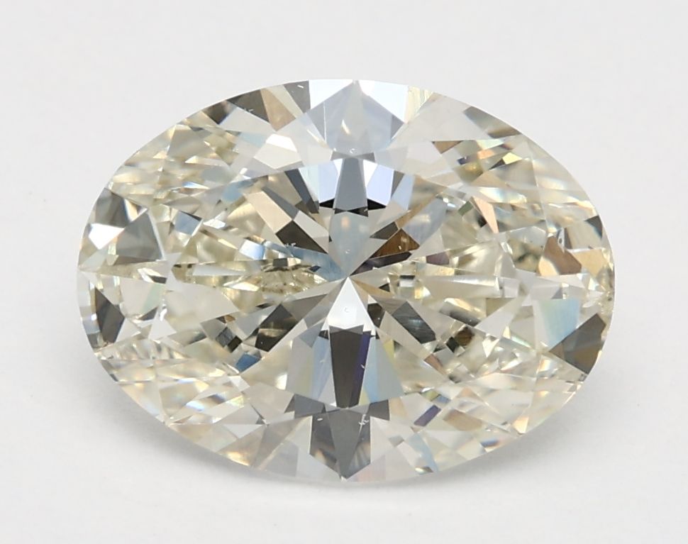 2.01 ct. oval Lab Grown Diamond front image