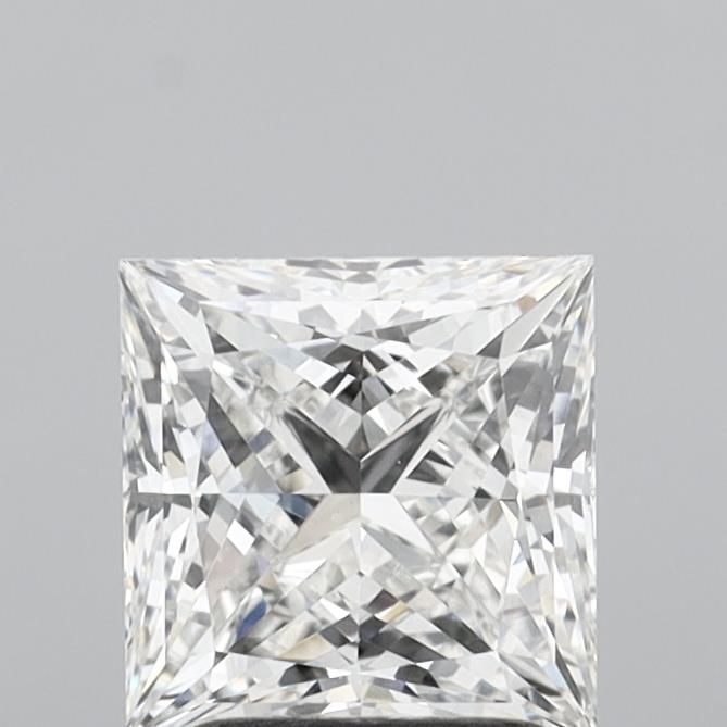 2.10 ct. princess Lab Grown Diamond front image