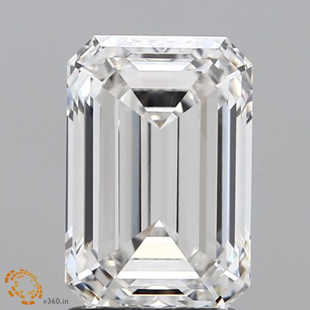 2.10 ct. emerald Lab Grown Diamond front image