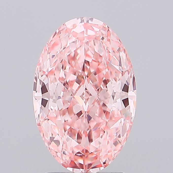 2.55 ct. oval Lab Grown Diamond front image
