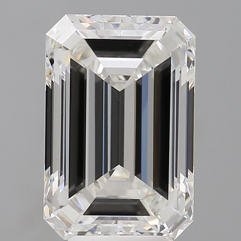 6.60 ct. emerald Lab Grown Diamond front image