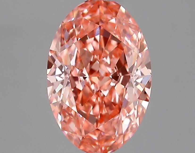 1.3 CT Fancy Vivid Pink OVAL