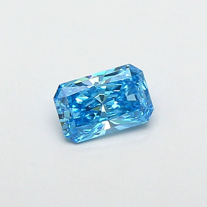 0.44 CT Fancy Vivid Blue RADIANT