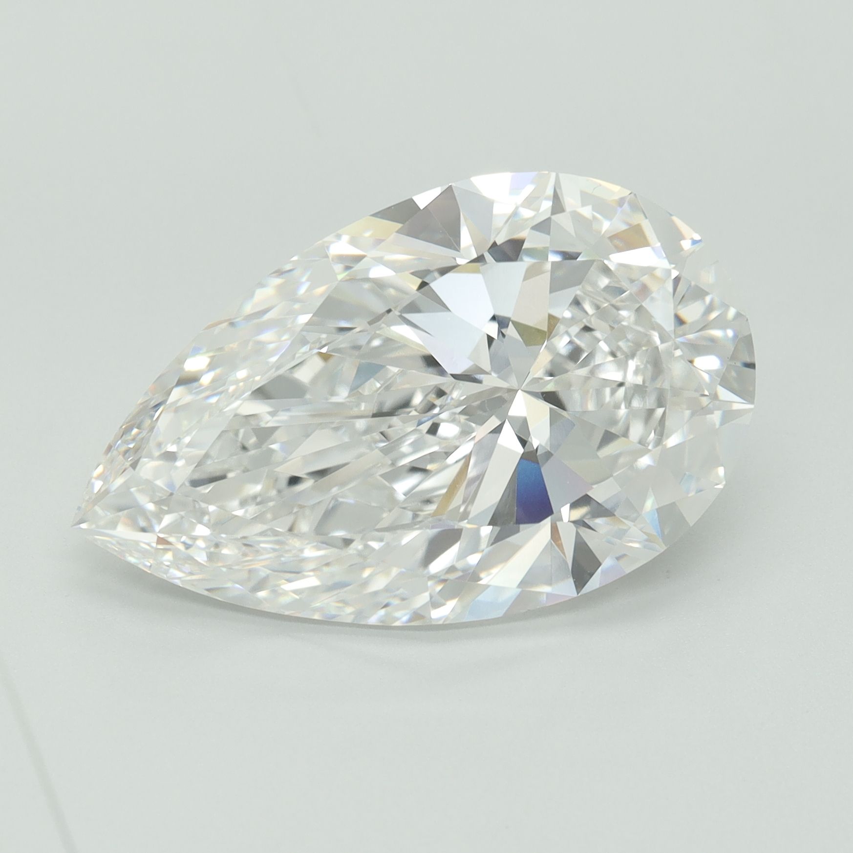 10.04 ct. pear Lab Grown Diamond front image