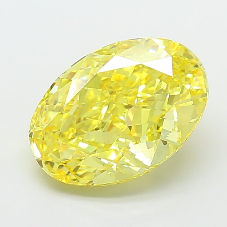 6.58 ct. oval Lab Grown Diamond front image