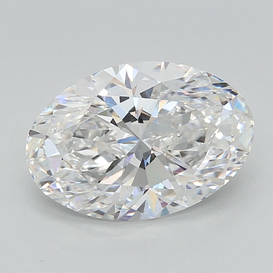 3.01 ct. oval Lab Grown Diamond front image