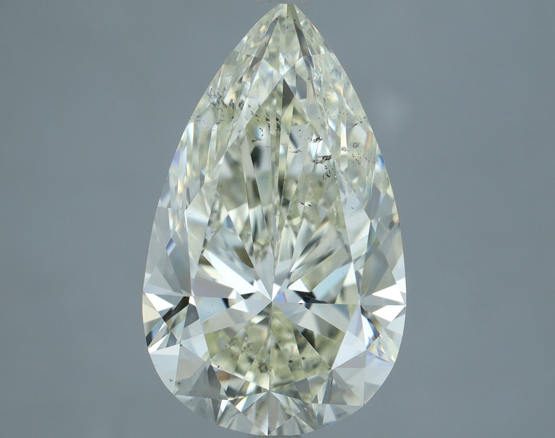5.02ct Pear diamond