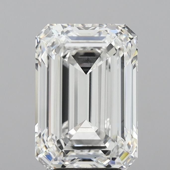 5.76 ct. emerald Lab Grown Diamond front image
