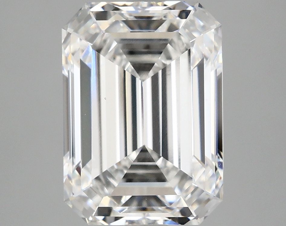 4.10 ct. emerald Lab Grown Diamond front image