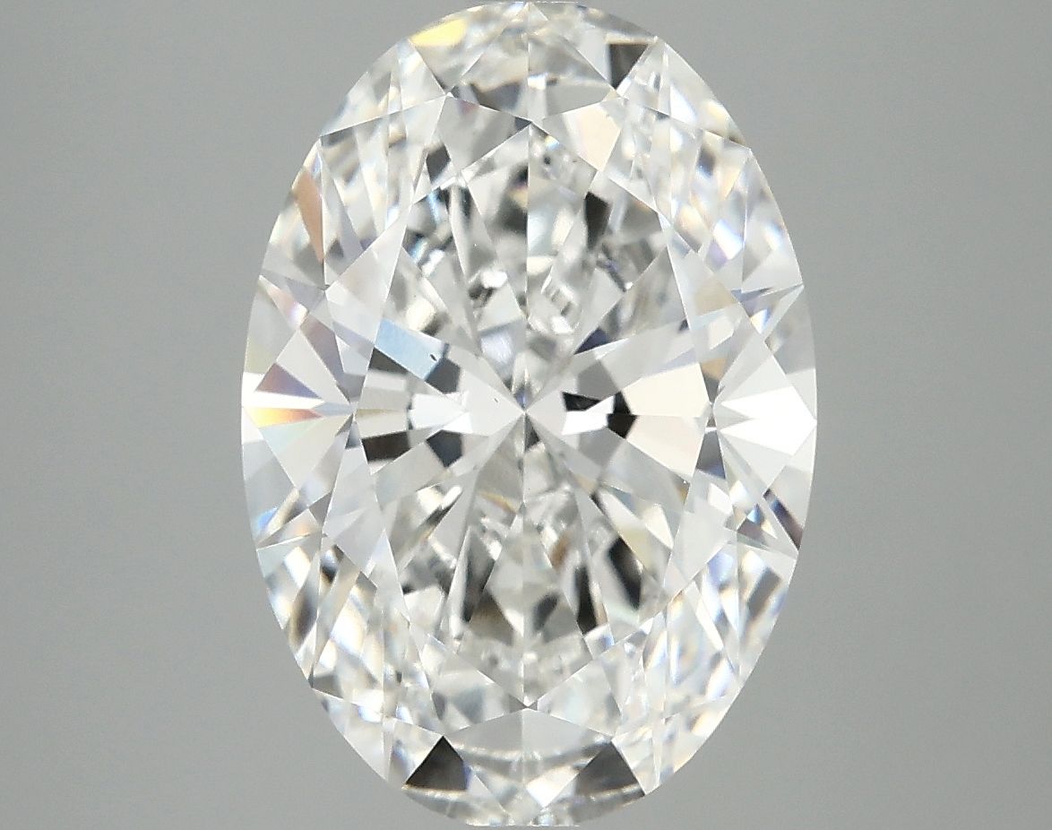 5.02 ct. oval Lab Grown Diamond front image