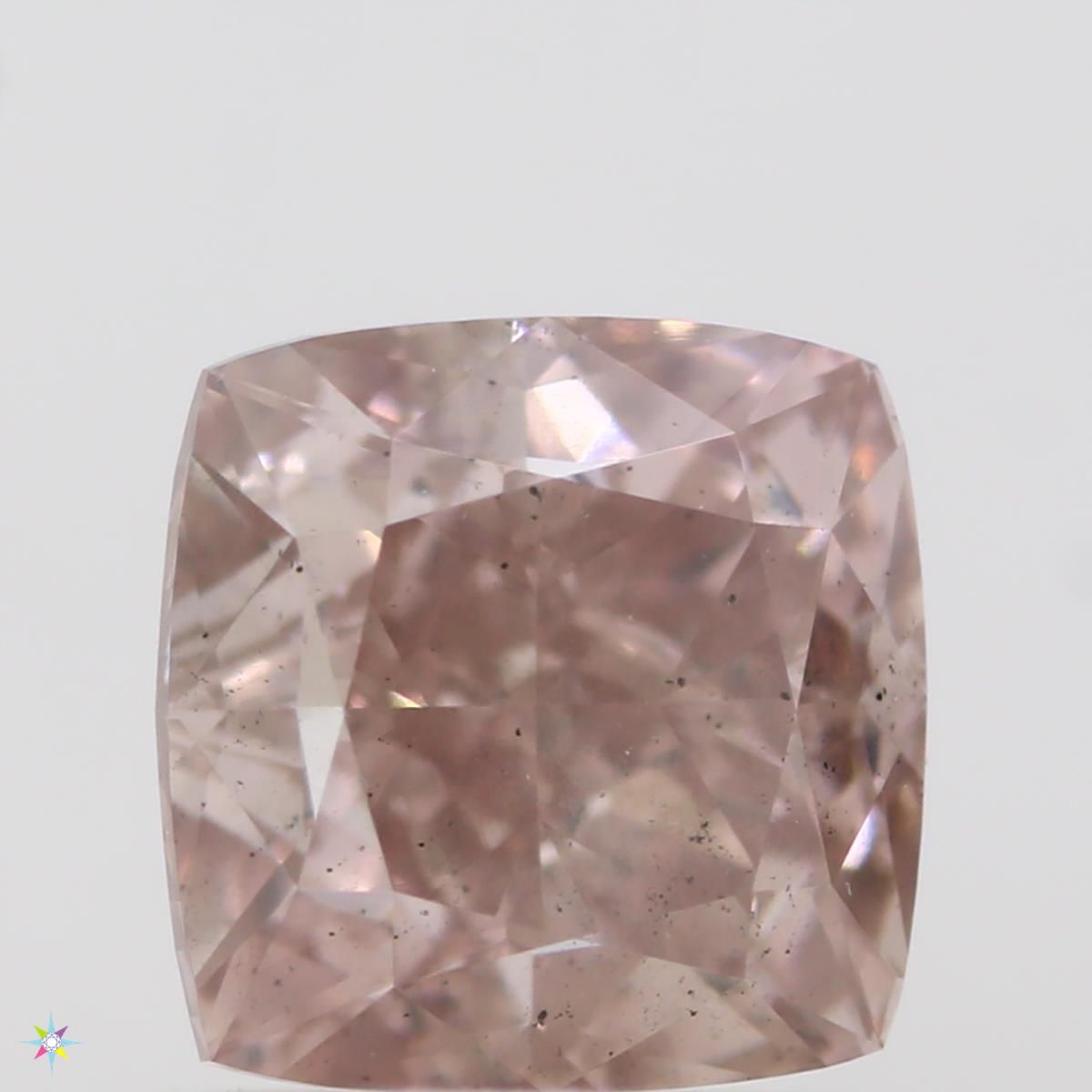 Diament 1.1 ct Fancy Brownish Pink/SI2