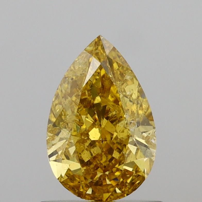 Diament 1.09 ct Fancy Deep Yellow/I1