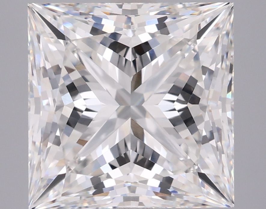5.08 ct. princess Lab Grown Diamond front image