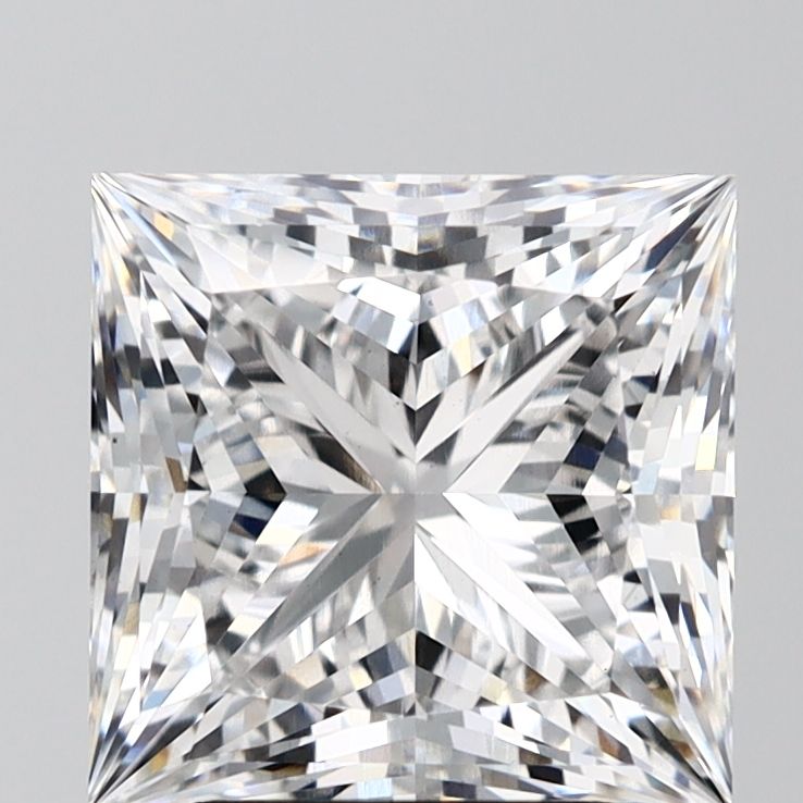 4.10 ct. princess Lab Grown Diamond front image
