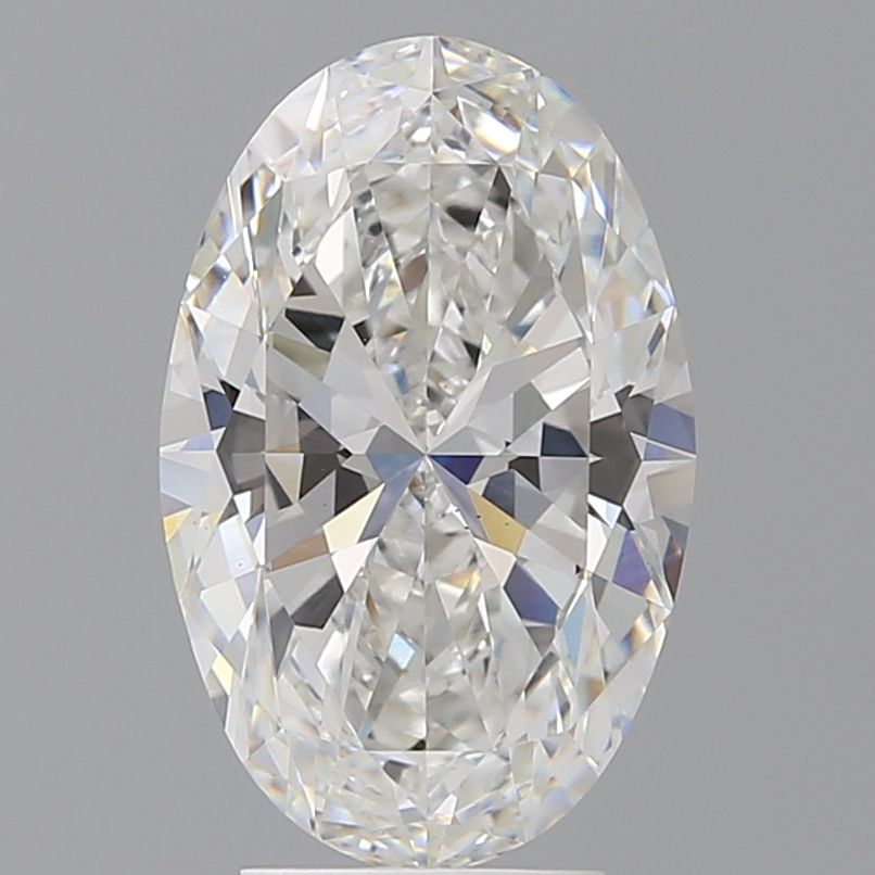 4.08 ct. oval Lab Grown Diamond front image
