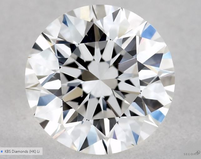0.57 ct Round diamond