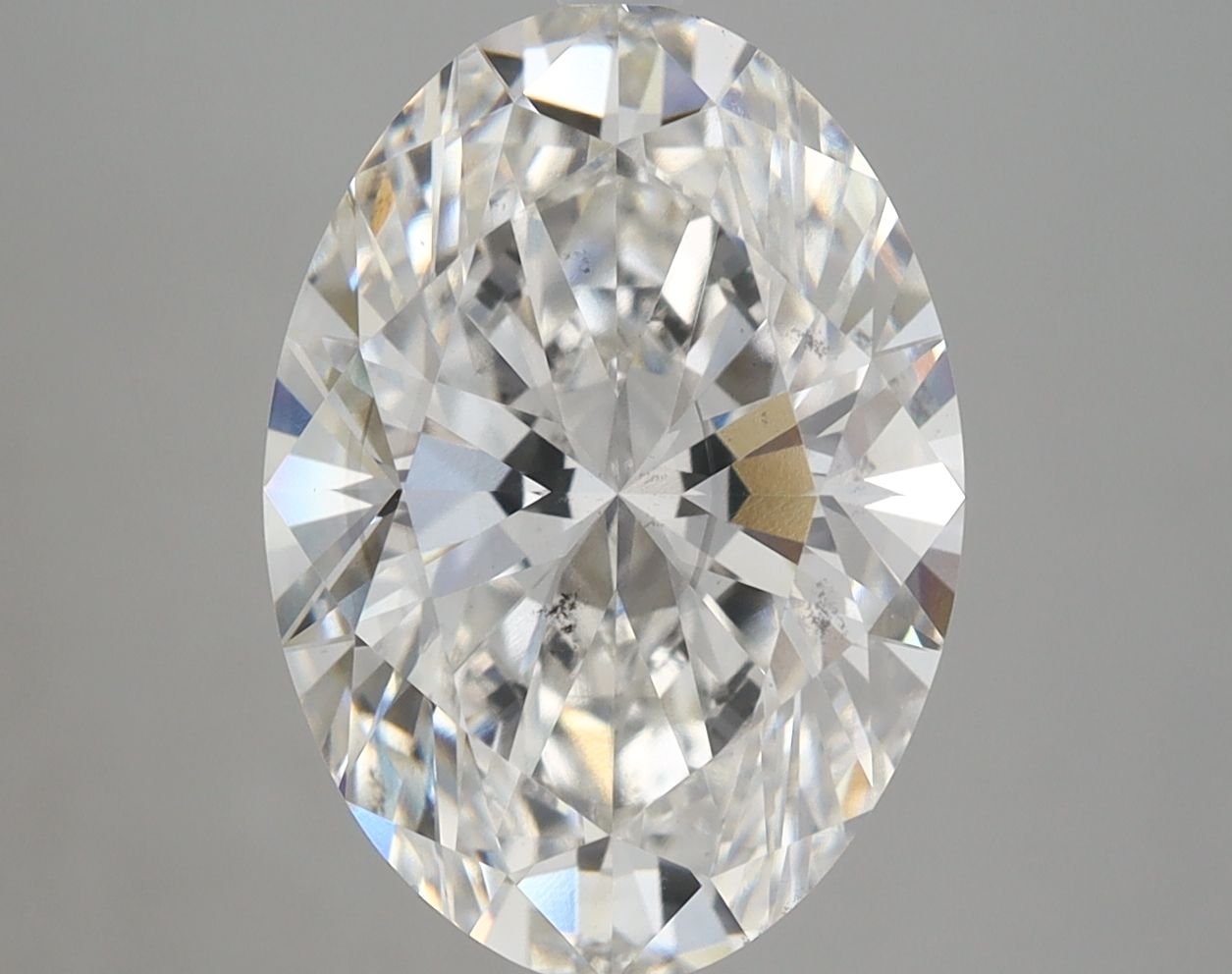 5.50 ct. oval Lab Grown Diamond front image