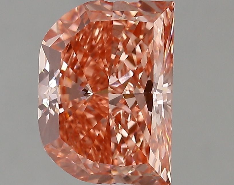 2.31 ct lab-grown Half moon Diamond