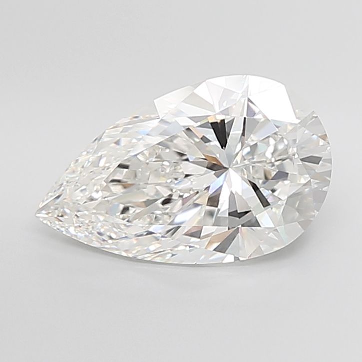 7.02 ct. pear Lab Grown Diamond front image