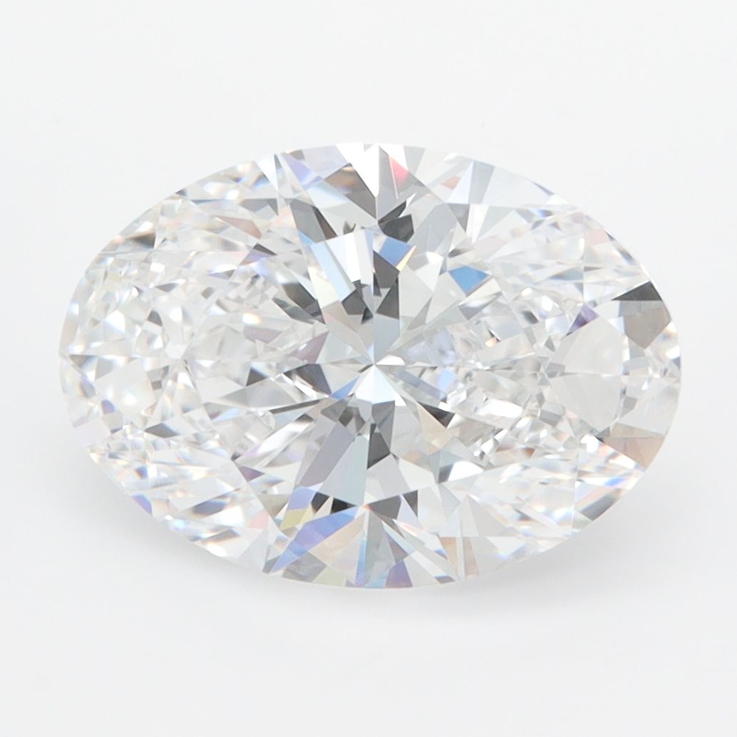3.48 ct. oval Lab Grown Diamond front image