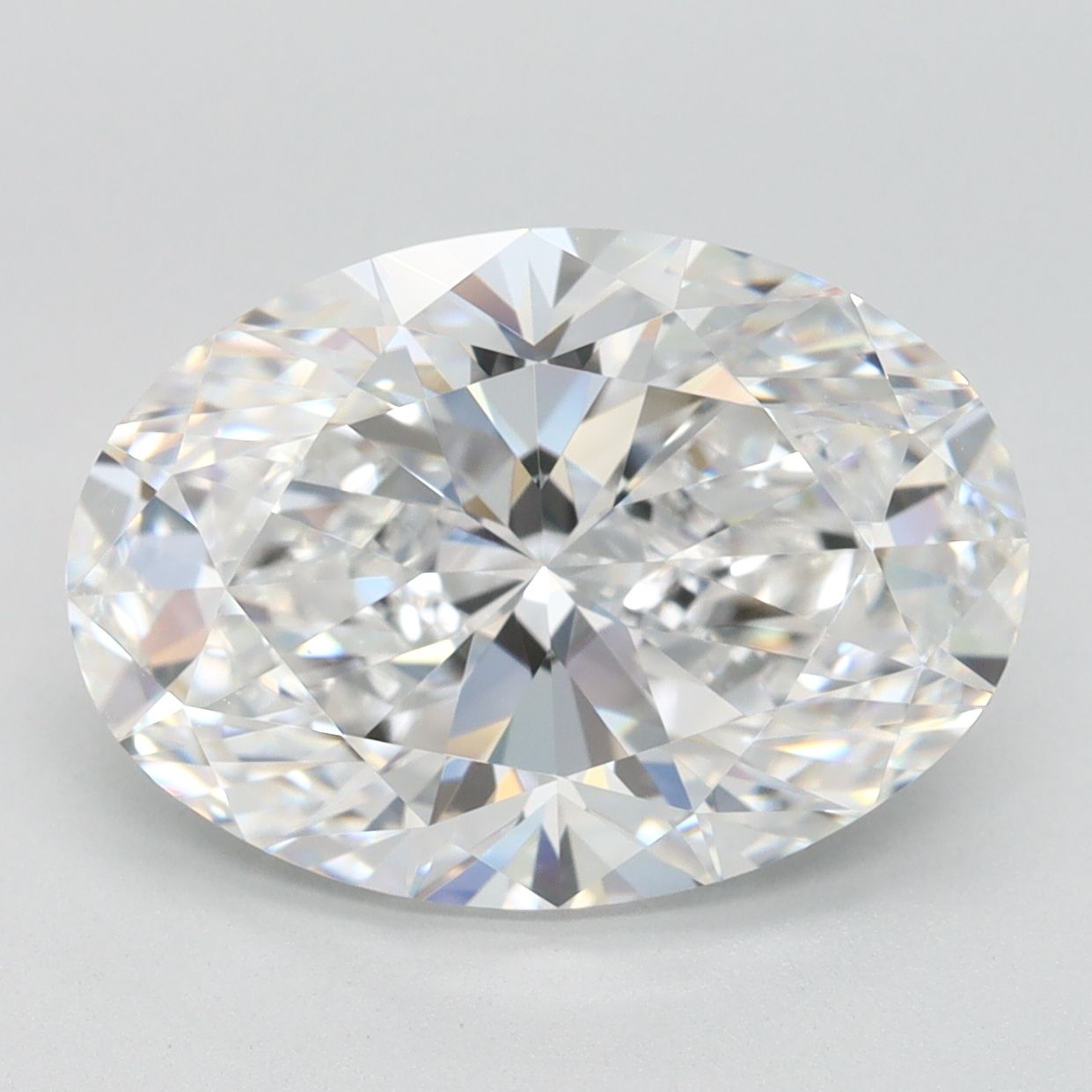 4.35 ct. oval Lab Grown Diamond front image