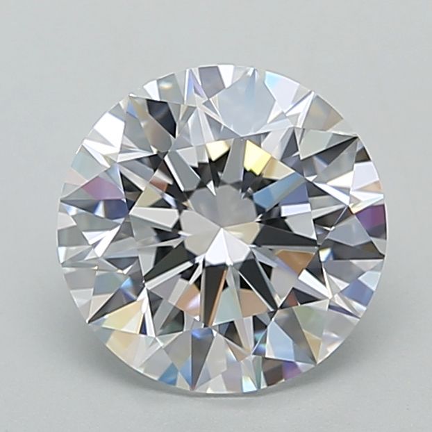 Diamant Rond 2.45 ct - Couleur D - Pureté VVS1