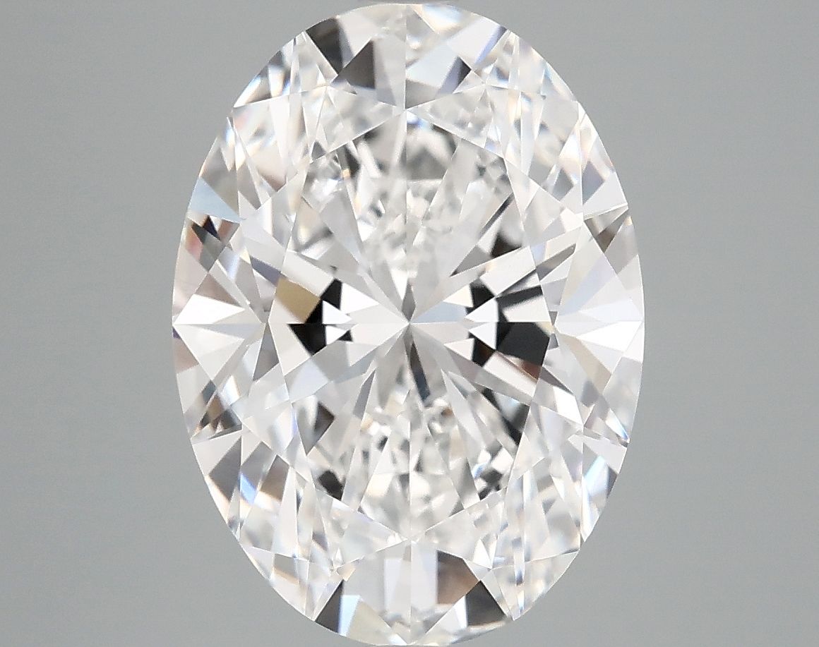 5.02 ct. oval Lab Grown Diamond front image