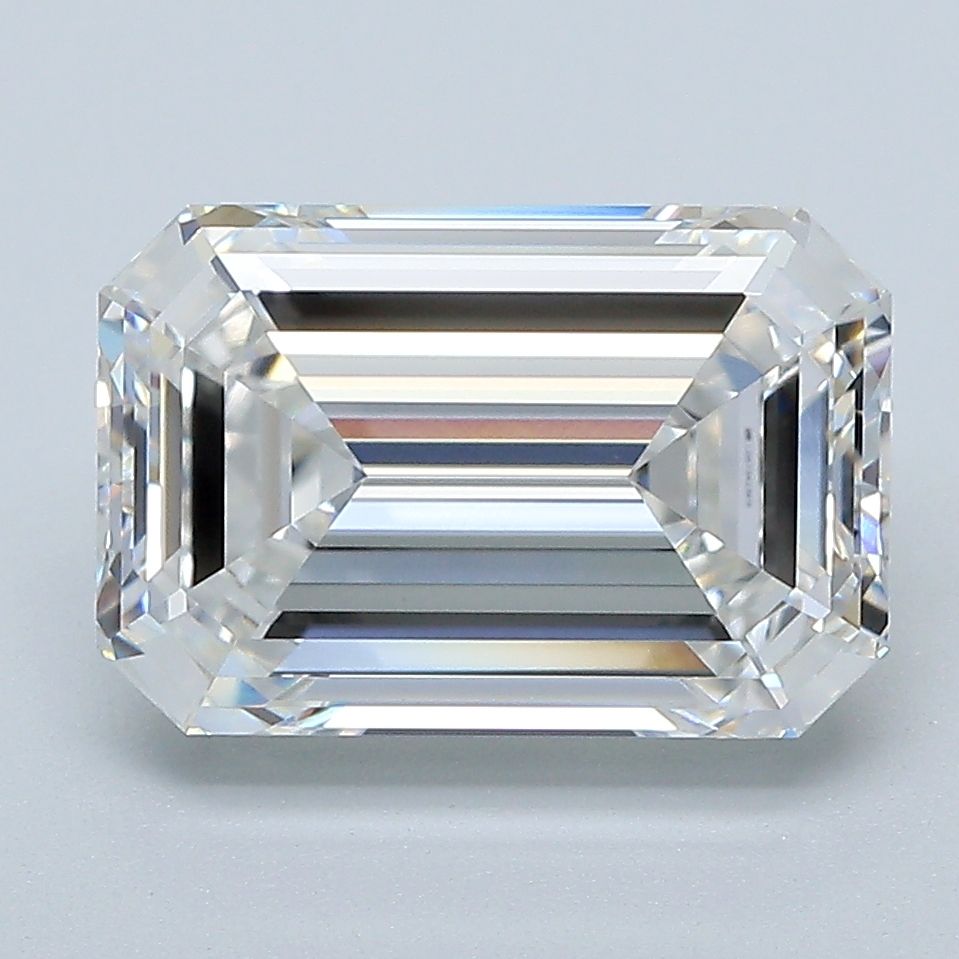 4.05 ct. emerald Lab Grown Diamond front image