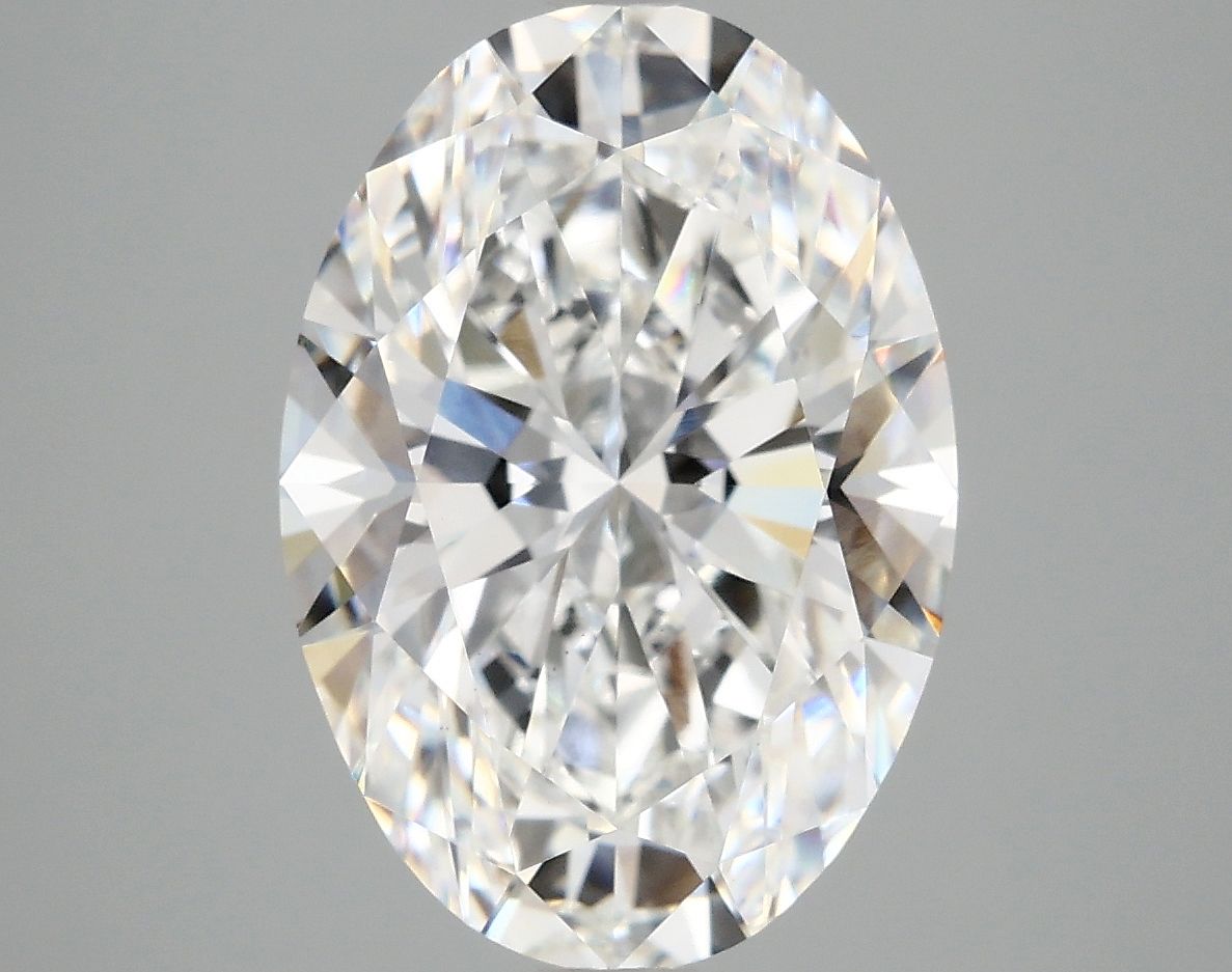 5.09 ct. oval Lab Grown Diamond front image